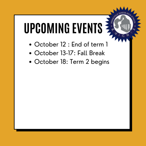 upcoming events 