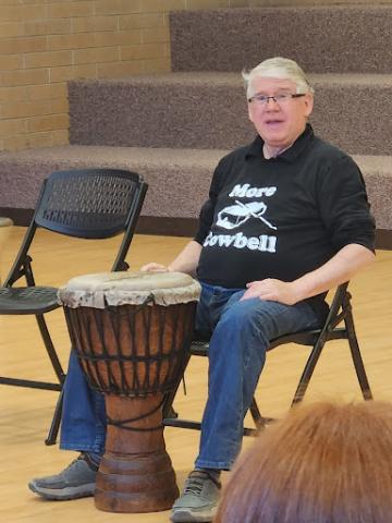Jeff Ballard teaching about drums