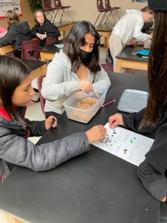 students mining in science 